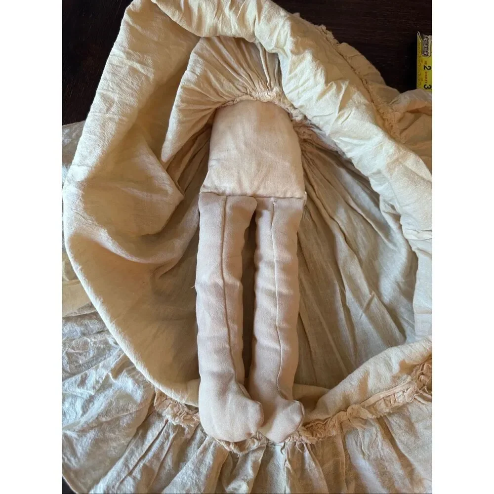 Vintage handmade cloth bunny doll